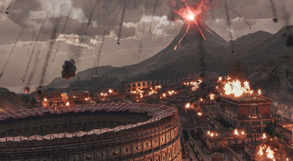 Anno 117 Prophecies of Ash DLC: Build Your Roman City Next to an Active Volcano