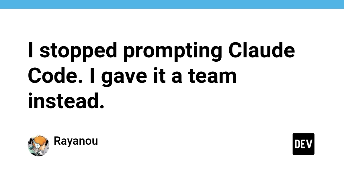 Claude Code Sprint Workflow: How to Build an AI Agent Team That Catches Its Own Bugs