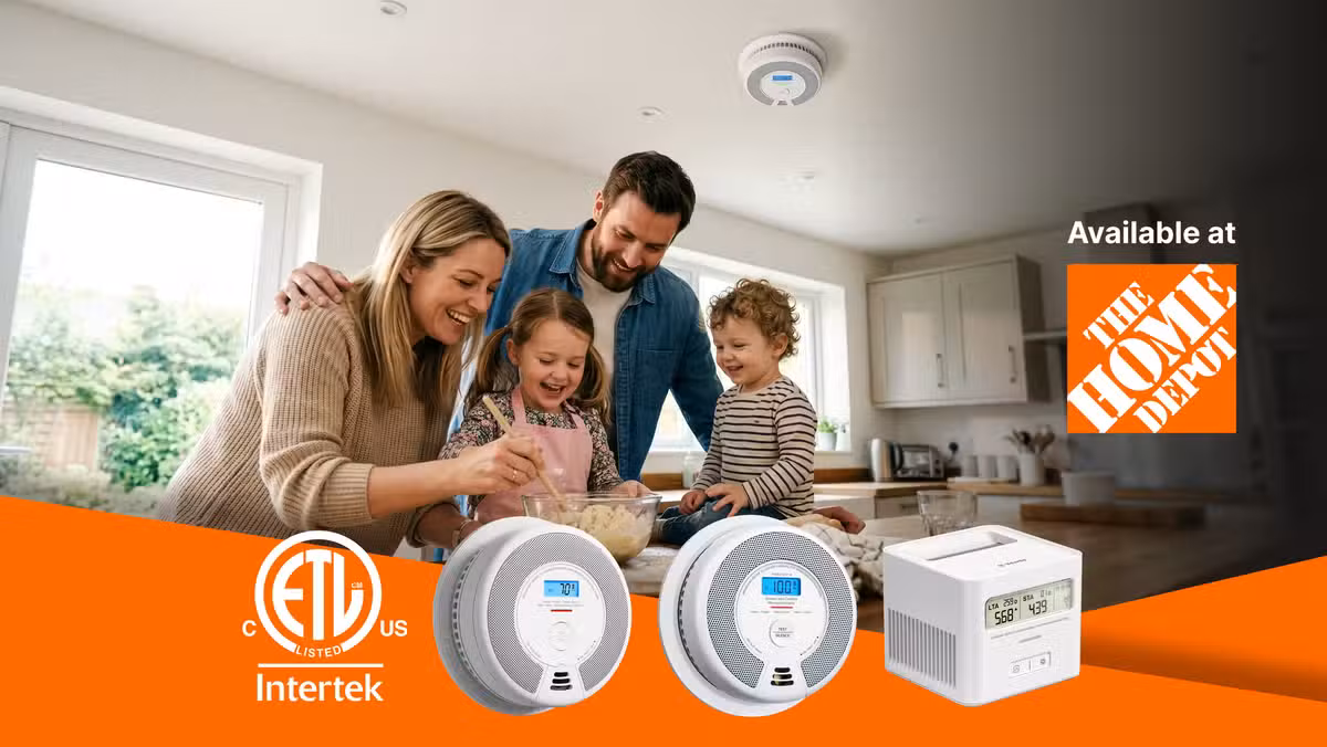 X-Sense's lineup of UL-certified smoke and CO detectors now available at Home Depot locations