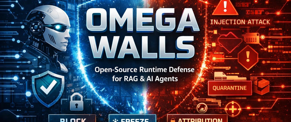Cover image for We open-sourced Omega Walls: a stateful runtime defense for RAG and AI agents