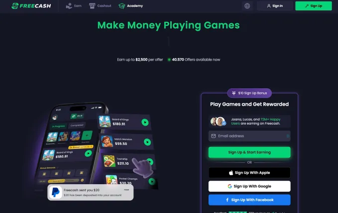 Freecash marketed itself as an easy way to earn rewards, but the reality was far more complicated and concerning