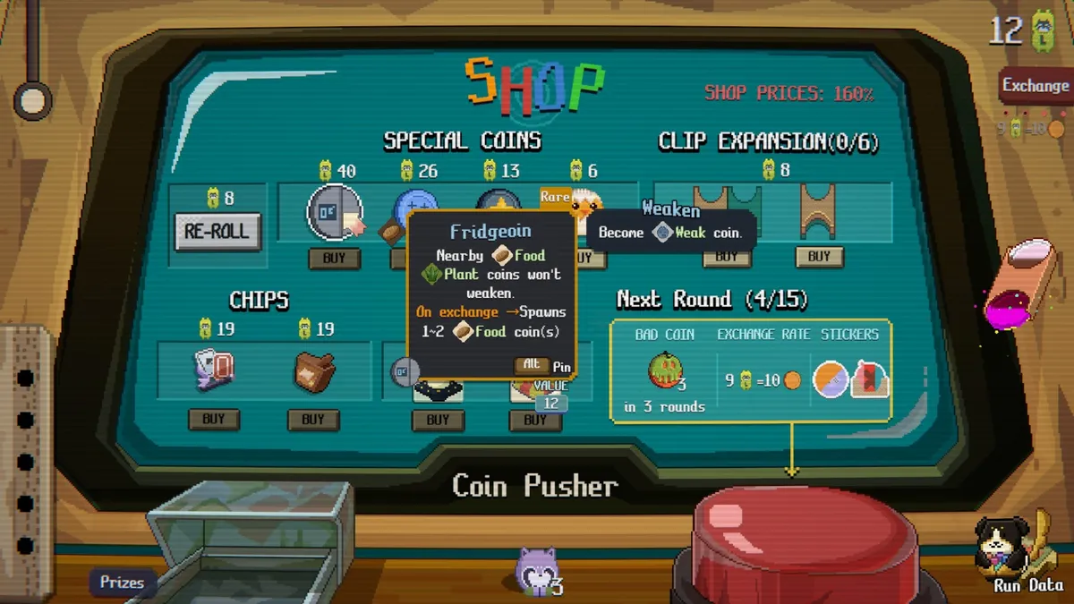 The Chummy Coin Army in action — things get chaotic quickly