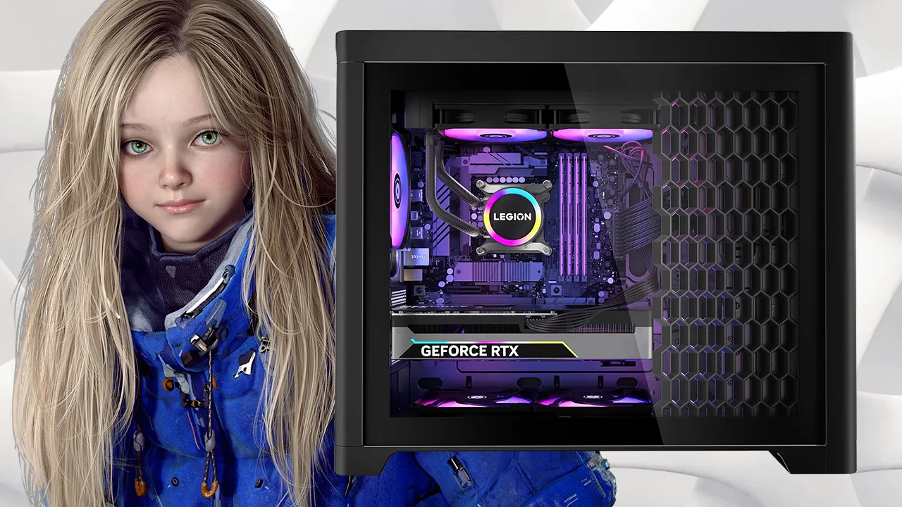 Lenovo Legion Tower 5 RTX 5070 Ti Deal: $700 Off Gaming PC with 32GB RAM and Free Pragmata