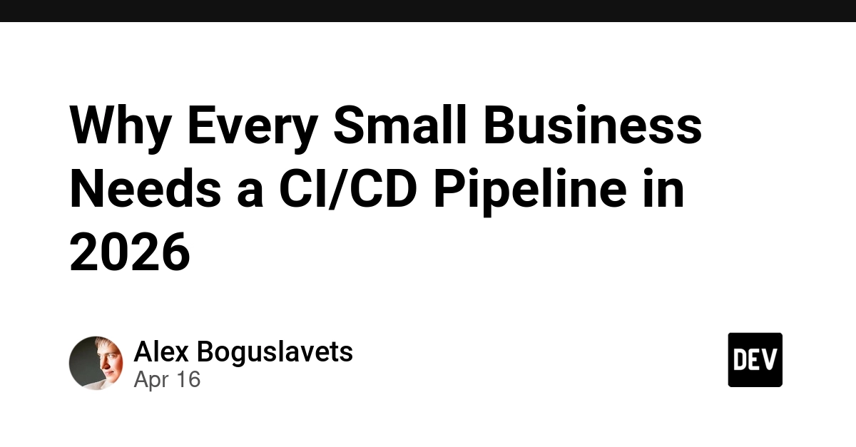 CI/CD Pipeline for Small Business: Cut Deploy Time 98%