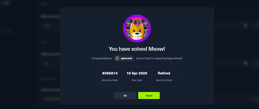 Cover image for First Day on Hack The Box