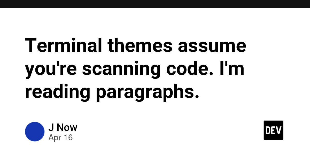 Terminal Readability for AI Coding: Reduce Developer Eye Strain