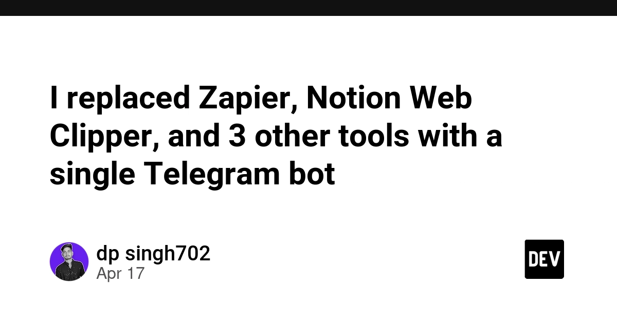 Telegram Bots for Productivity: Replace 5 Tools With One