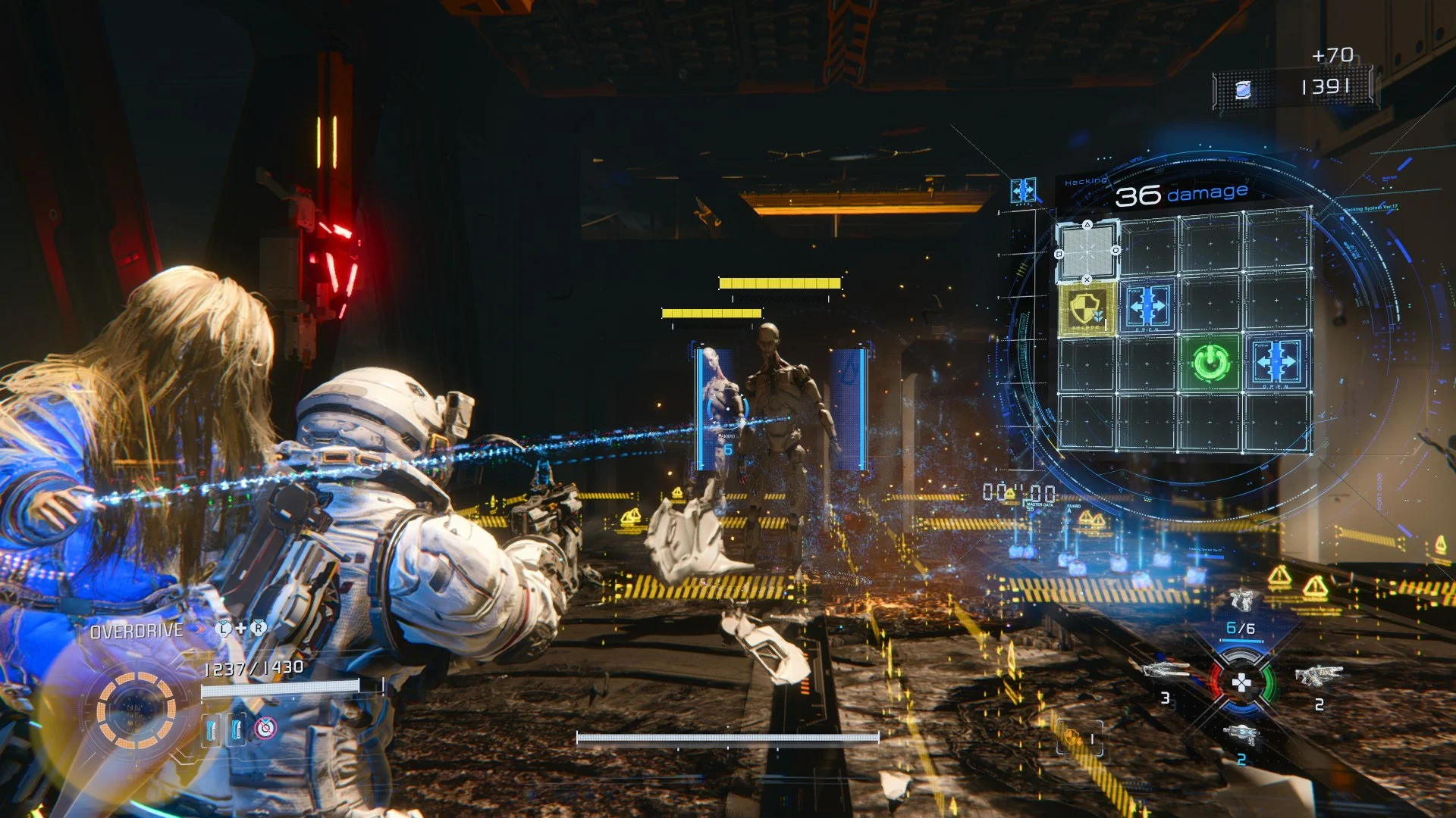 Hugh and Diana's complementary abilities mirror effective business partnerships. Credit: Capcom