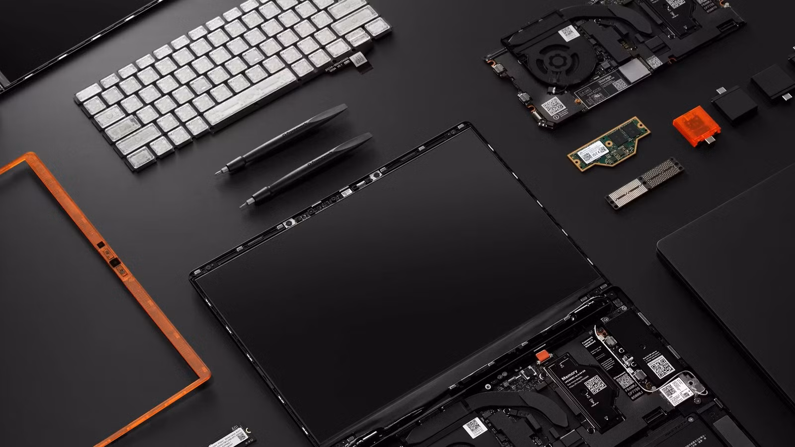 Framework laptops feature modular expansion cards that can be swapped for different ports