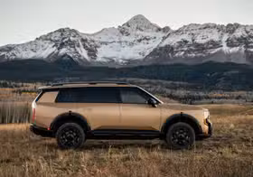 The 2027 Kia Telluride X-Pro trim delivers rugged styling with regular fuel compatibility
