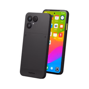 The Murena Fairphone 6 runs /e/OS, a privacy-focused Android variant