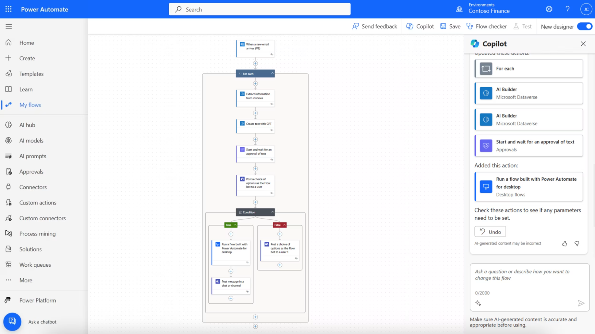 Power Automate provides RPA capabilities within the Microsoft ecosystem