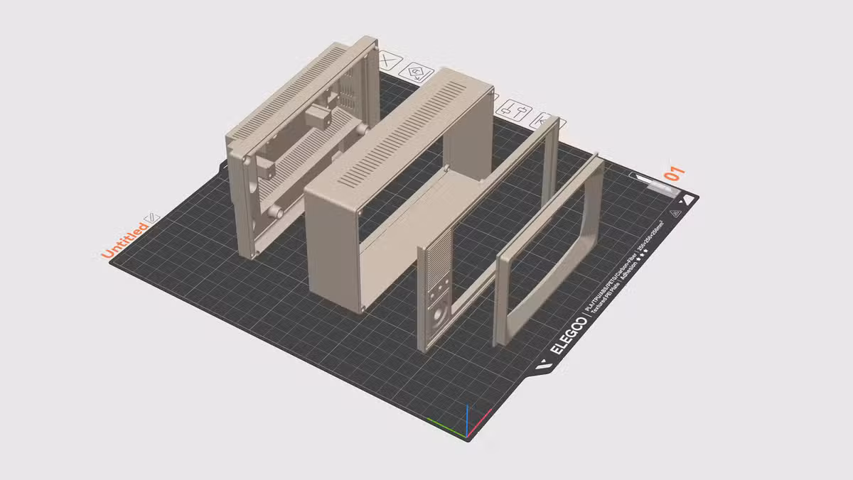 NES-inspired 3D printed case design for Raspberry Pi
