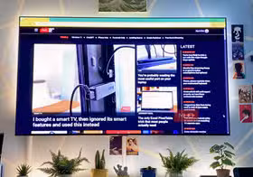 Comparing the Switch 2's built-in display to an external monitor shows visible differences in contrast