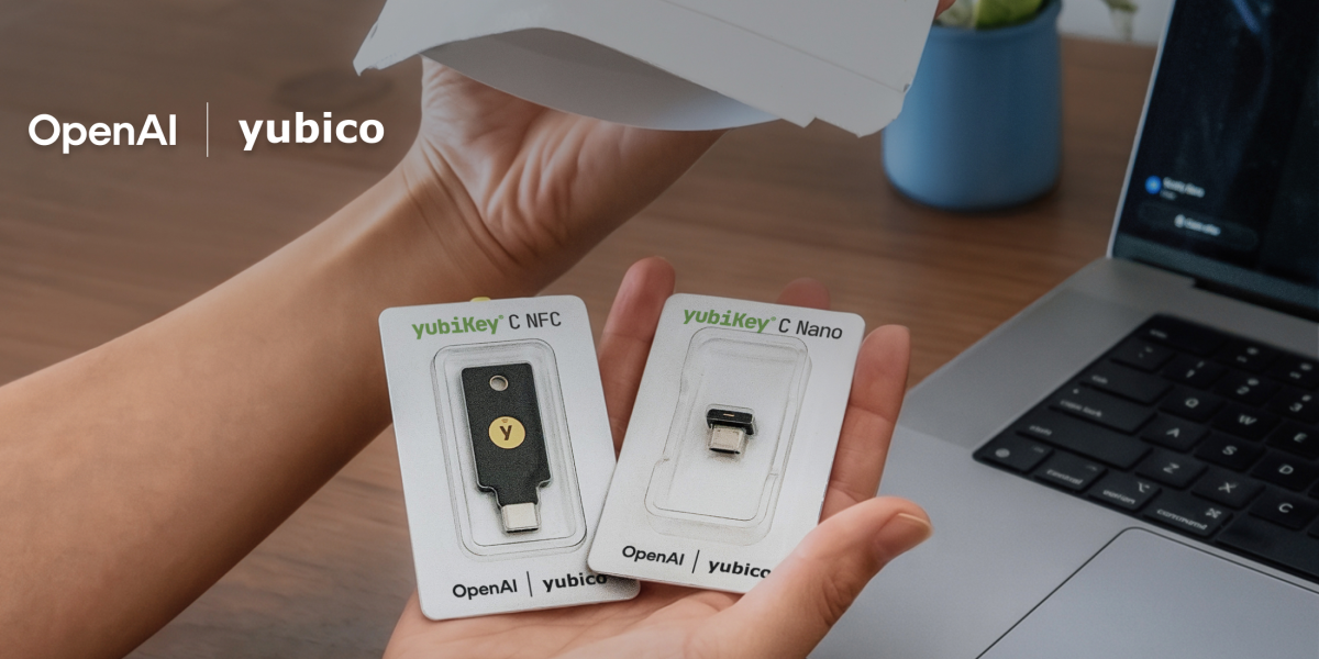 OpenAI Partners with Yubico for Hardware Security Keys