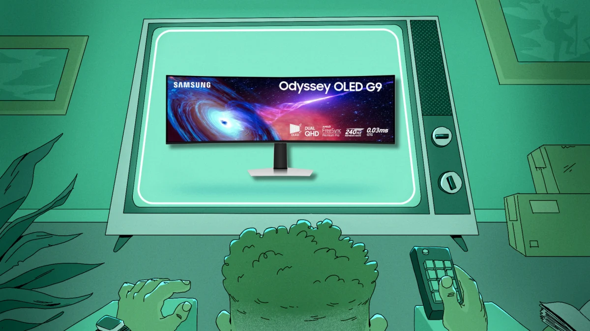 Samsung Odyssey OLED G93SC Drops to $900 in $700 Sale
