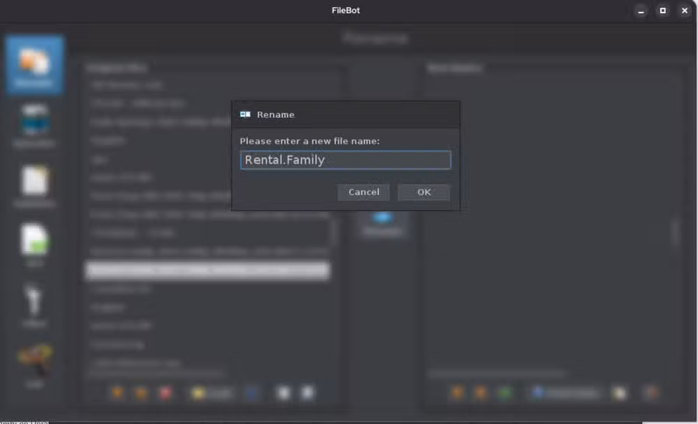 FileBot renaming files to match Plex's expected naming conventions