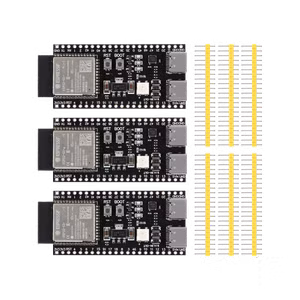 ESP32-S3 N16R8 microcontrollers with breadboard pins included in the package