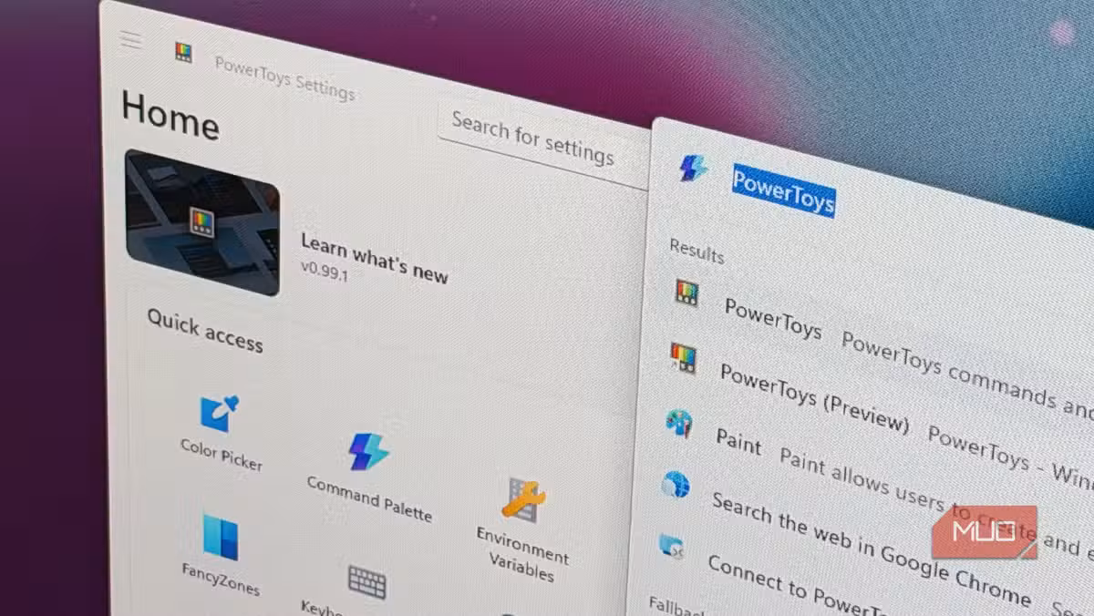 PowerToys Command Palette brings macOS Spotlight-style search to Windows