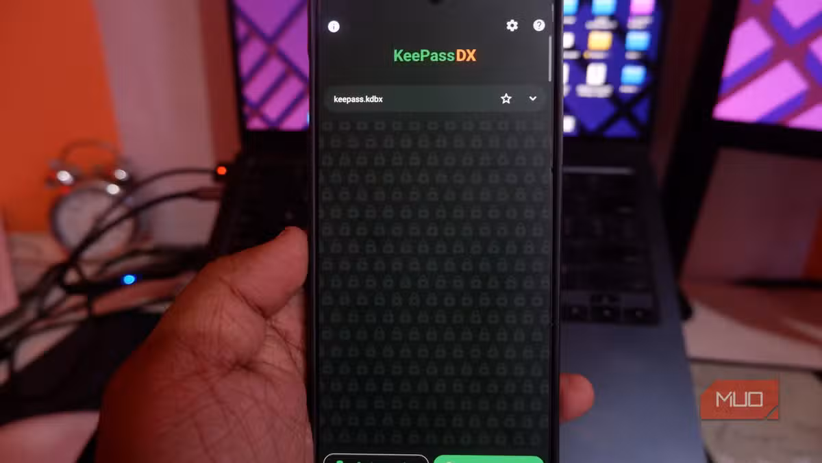 KeePassDX stores passwords locally in an encrypted vault on your Android device