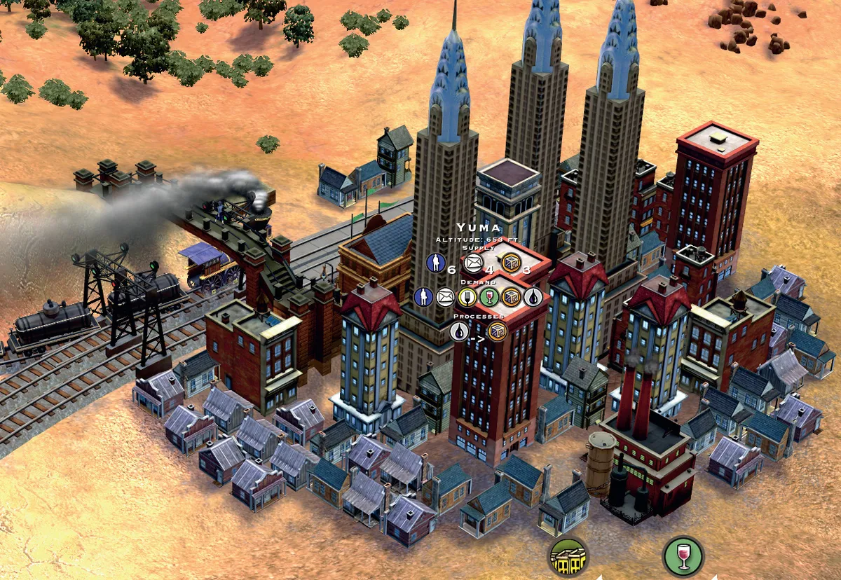 Sid Meier's Railroads! blended business simulation with accessible train-building mechanics