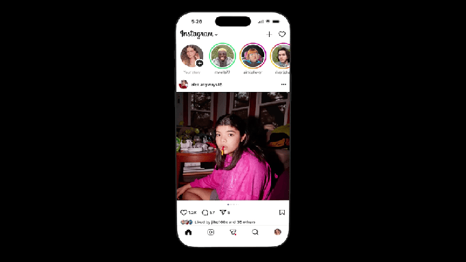 Instagram's Instants feature sends photos immediately upon capture