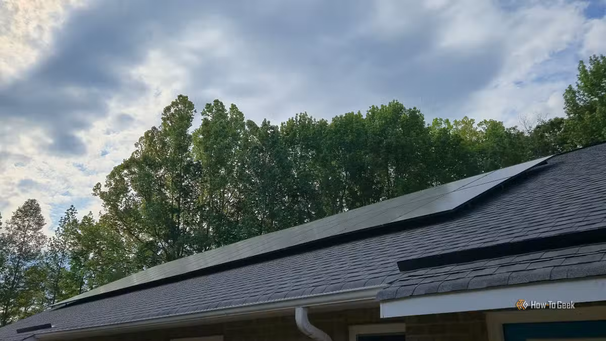 A residential solar panel array. The upfront cost is significant, but so is the long-term return.