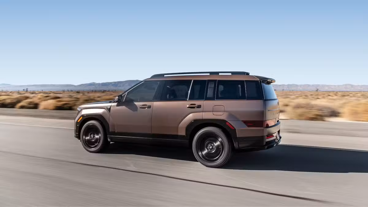 The 2025 Hyundai Santa Fe Hybrid blends three-row practicality with hybrid efficiency