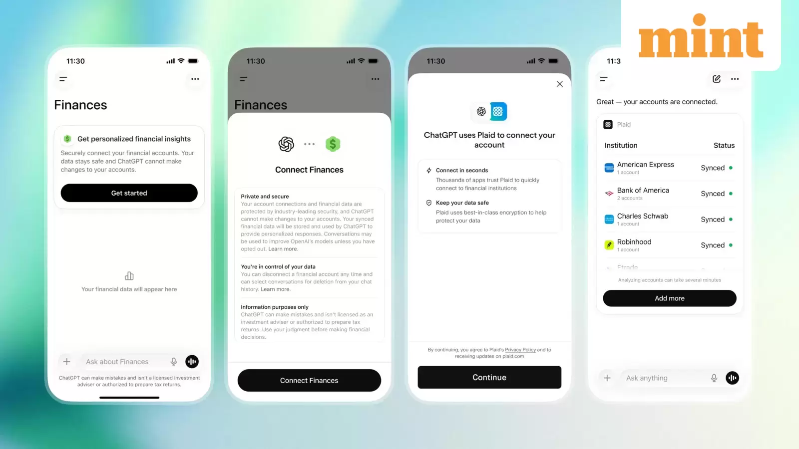 ChatGPT Now Connects to Bank Accounts via Plaid