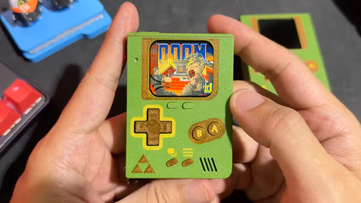 RetroGO ESP32-S3 handheld by Notchii's Games Story on YouTube