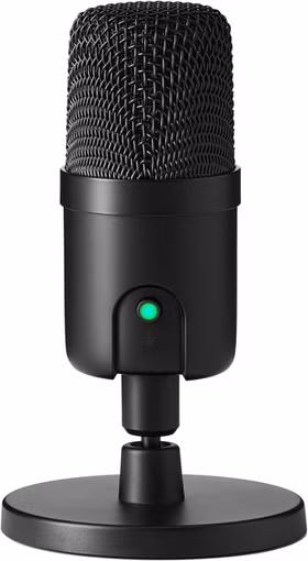USB condenser microphones in the $25-50 range significantly improve dictation accuracy