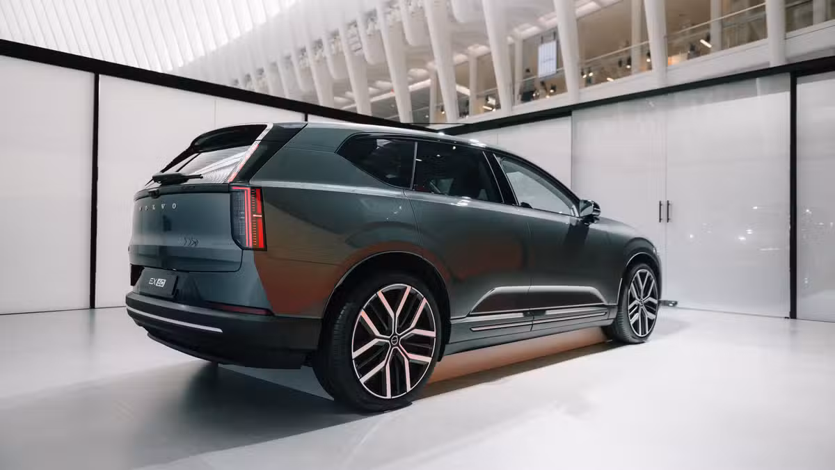 The EX60 enters a crowded luxury electric SUV segment