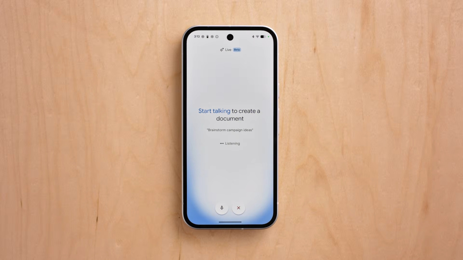 Google Wants You to Ramble at Gemini Instead of Typing