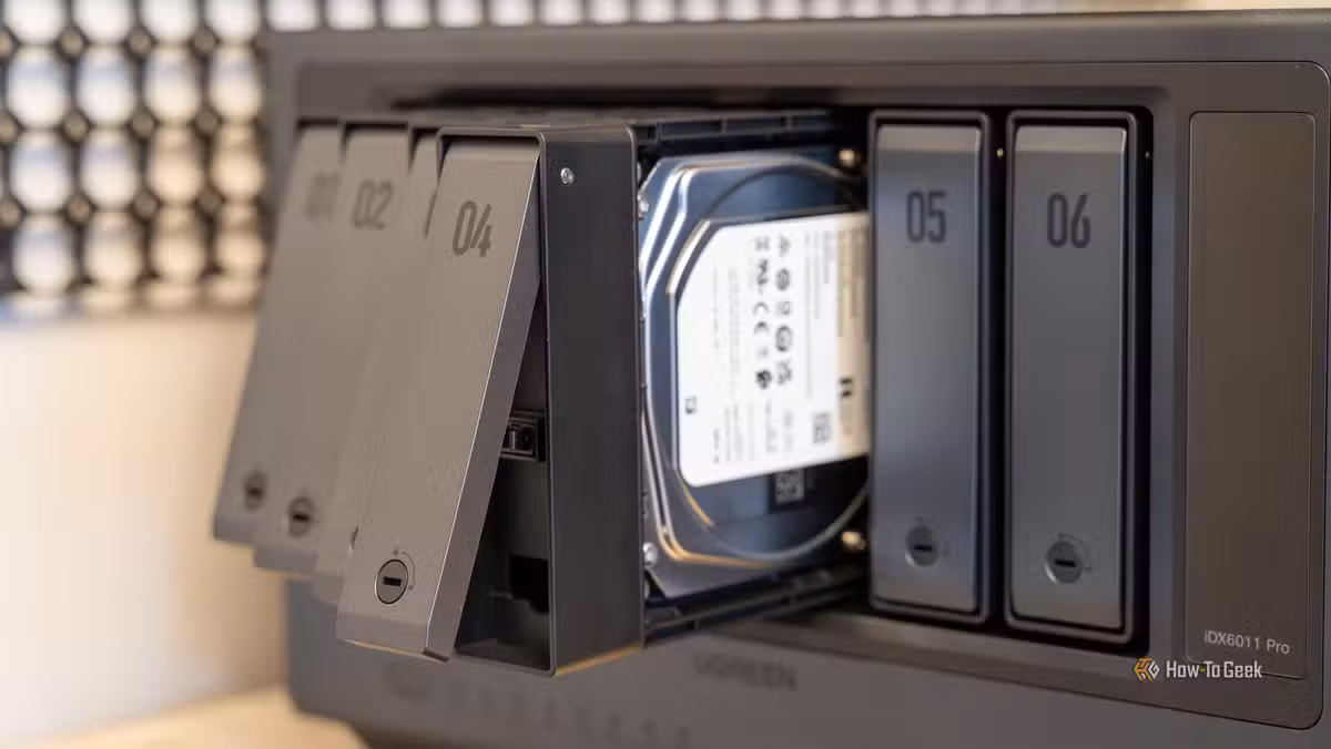 A multi-bay NAS has more than enough capacity for storage and self-hosted services