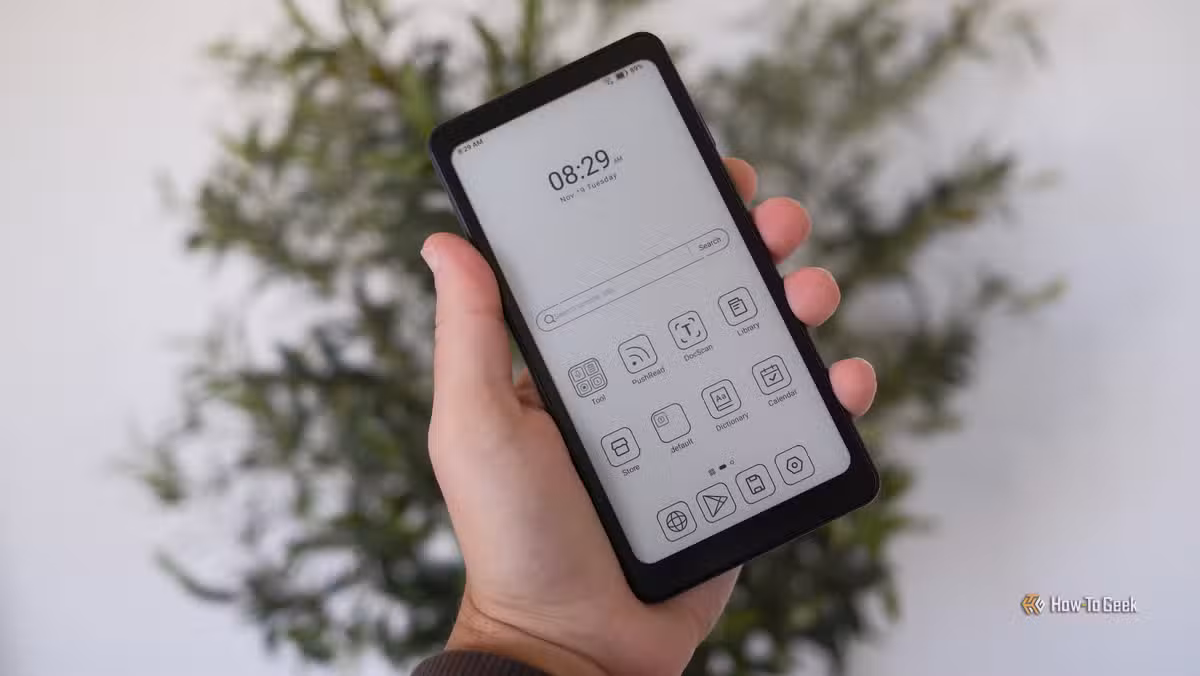 The Boox Palma 2 fits in a pocket and runs Android apps