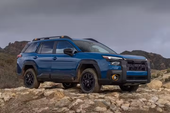 The 2026 Subaru Outback Wilderness trim handles both highway driving and unpaved detours