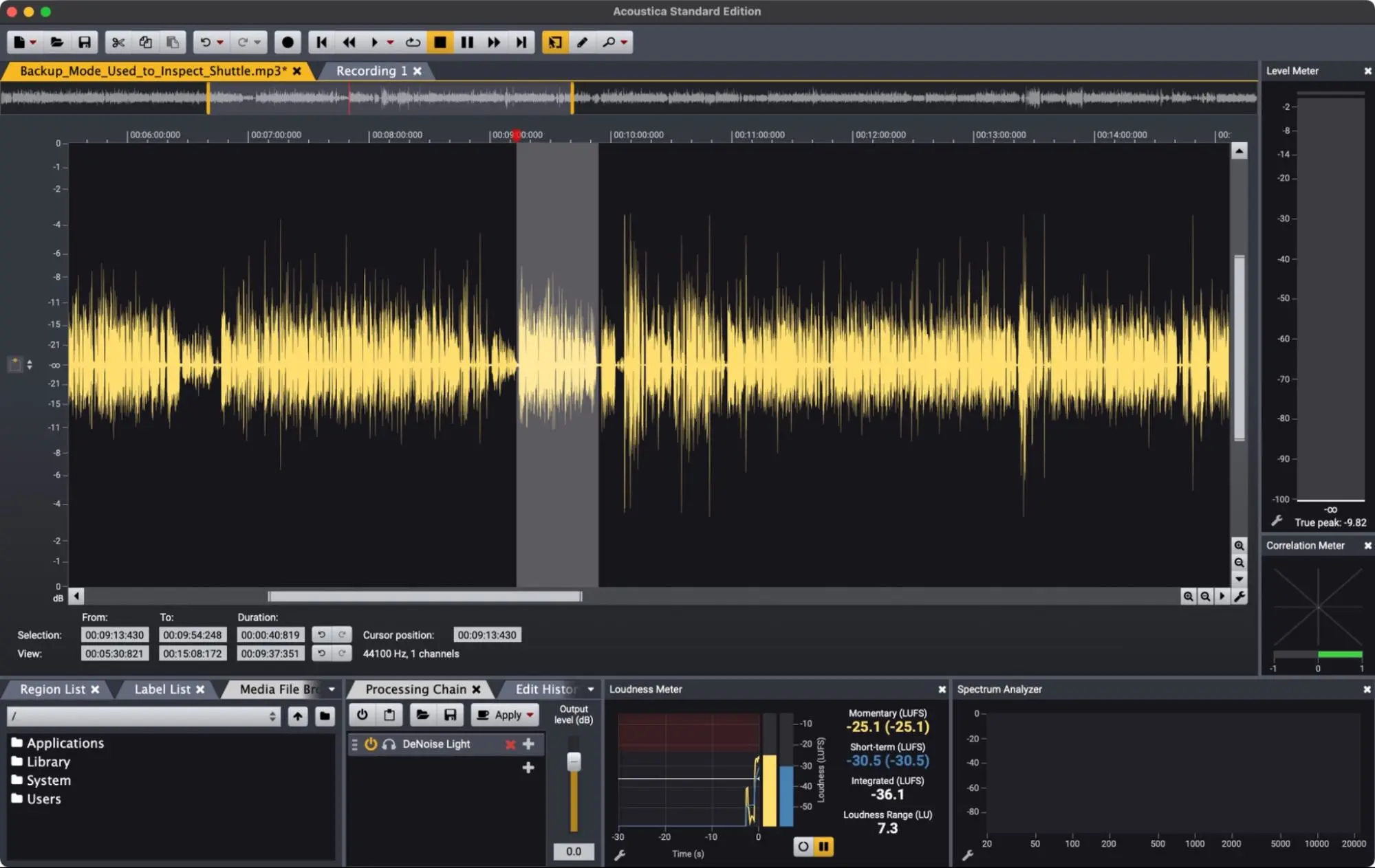 Camtasia Audiate's text-based editing interface