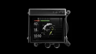 The Tryx Holo pump block with beam splitter display system