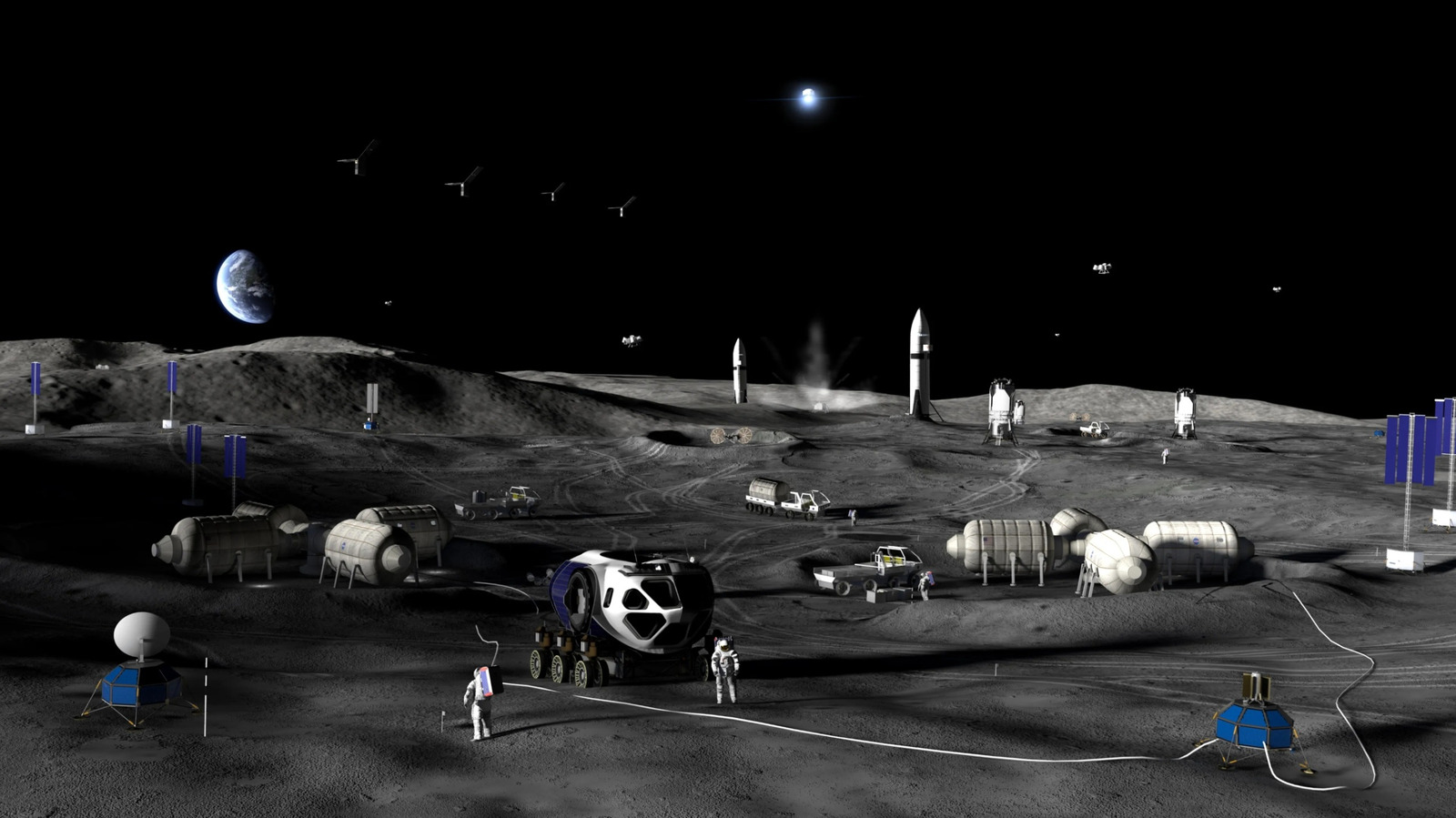 NASA Plans Three Moon Base Missions Before End of 2026