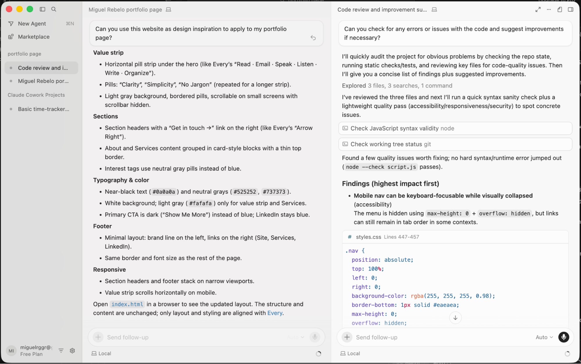 Cursor's VS Code interface keeps developers in control while AI handles repetitive coding tasks