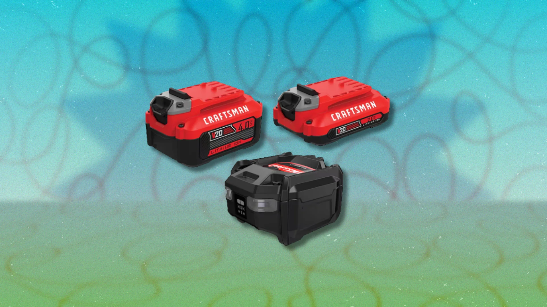 Craftsman V20 Battery and Charger Kit (2-Pack)