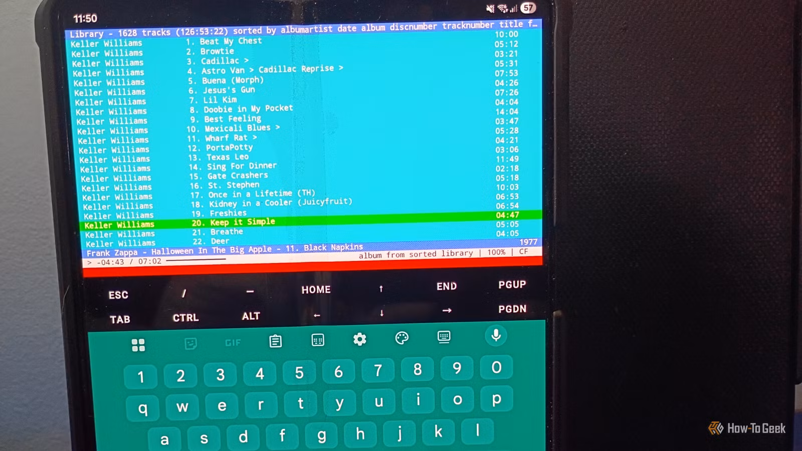 How to Run cmus Linux Music Player on Android via Termux