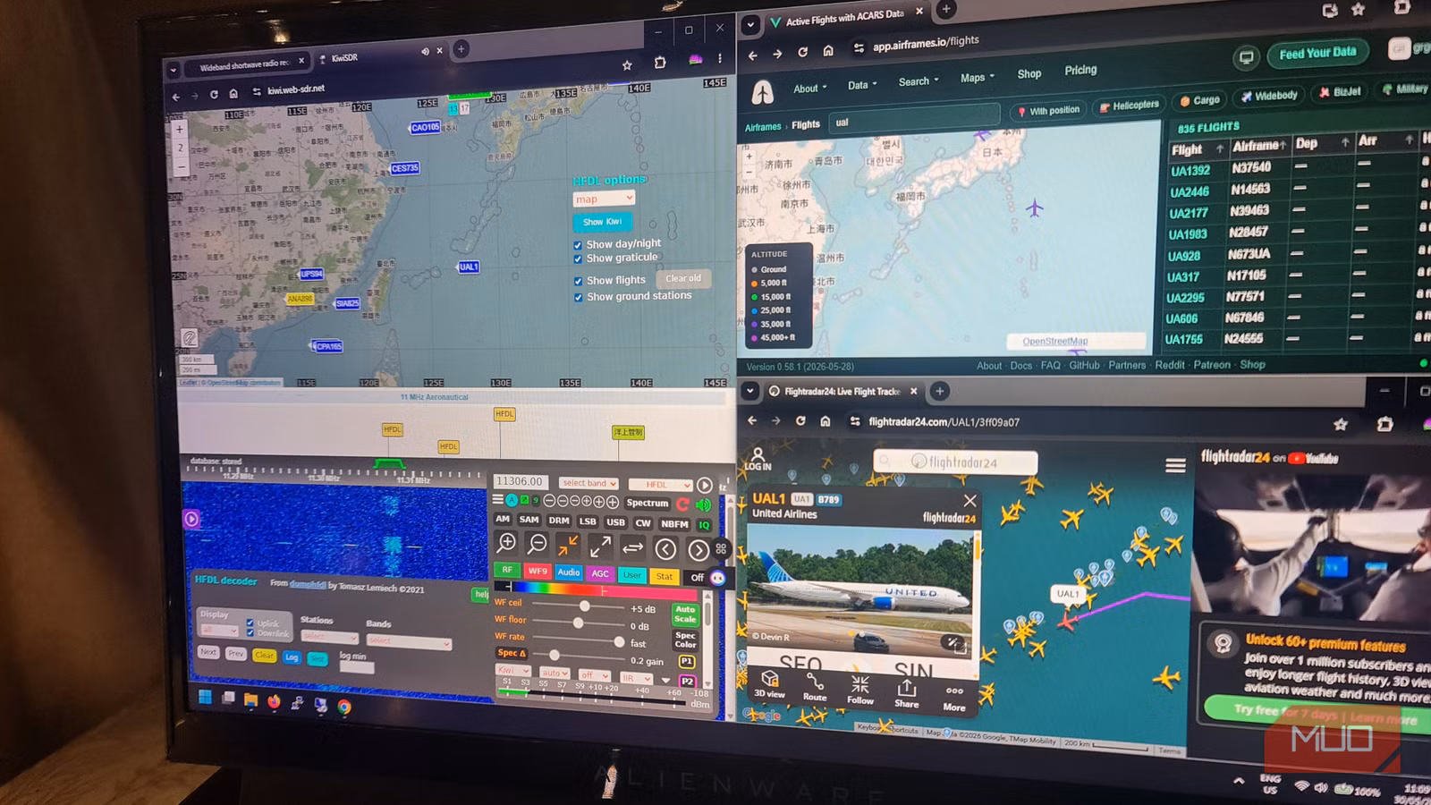 Track Aircraft Over Oceans Using Free Browser-Based Radio