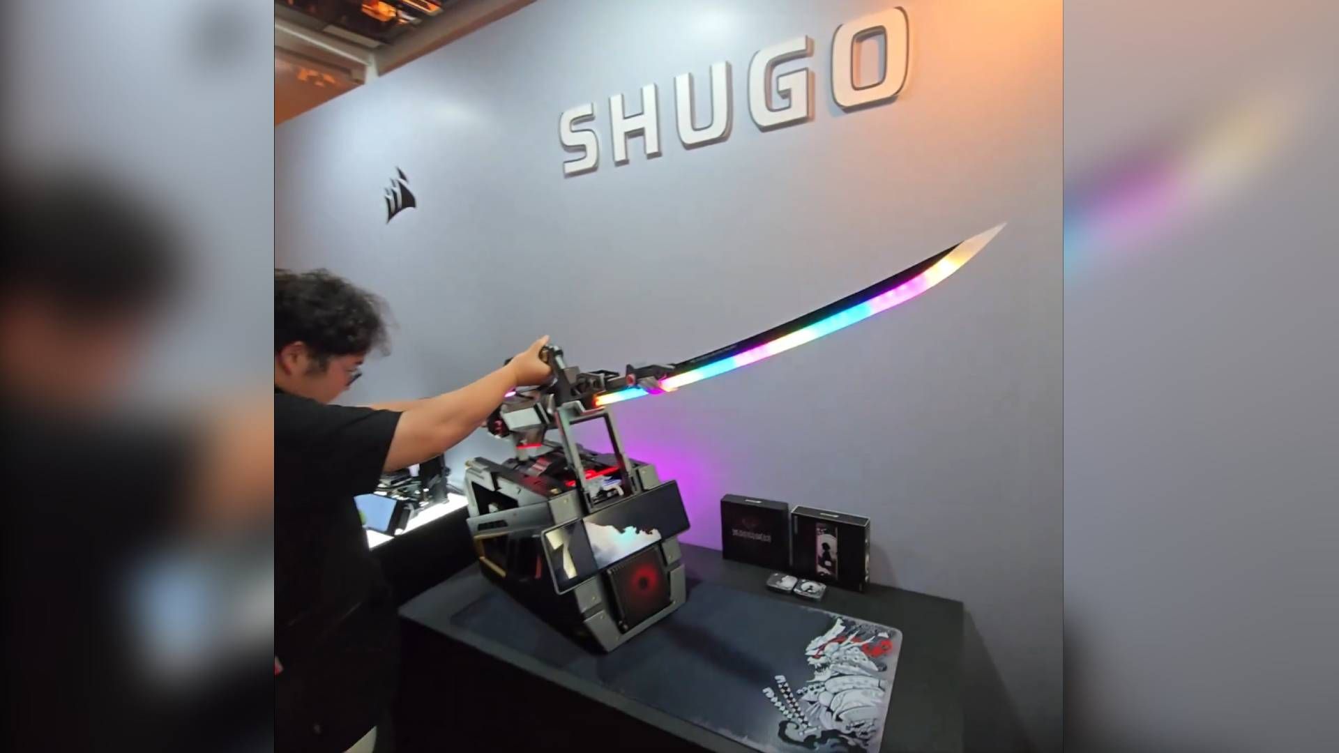 Corsair Builds a Samurai Sword PC You Power On by Sheathing