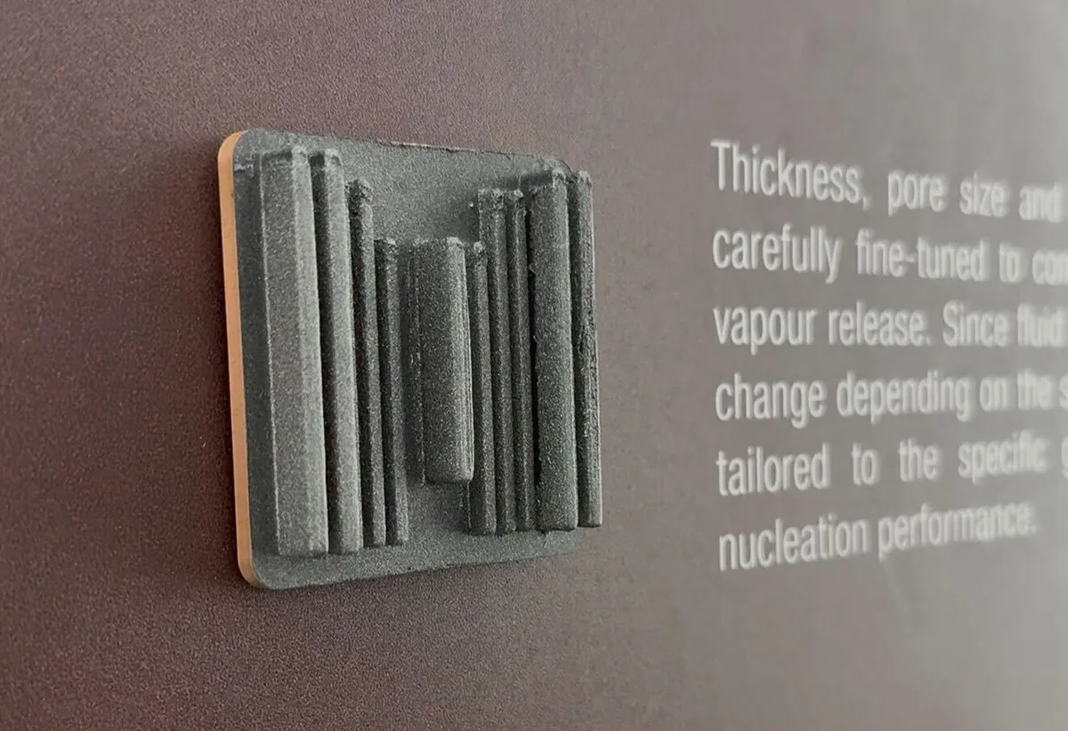 The latest thermosiphon prototype at Computex 2026