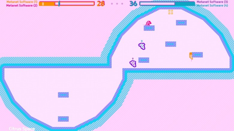 Racing mode adds traps, ammo collection, and a bazooka finish line