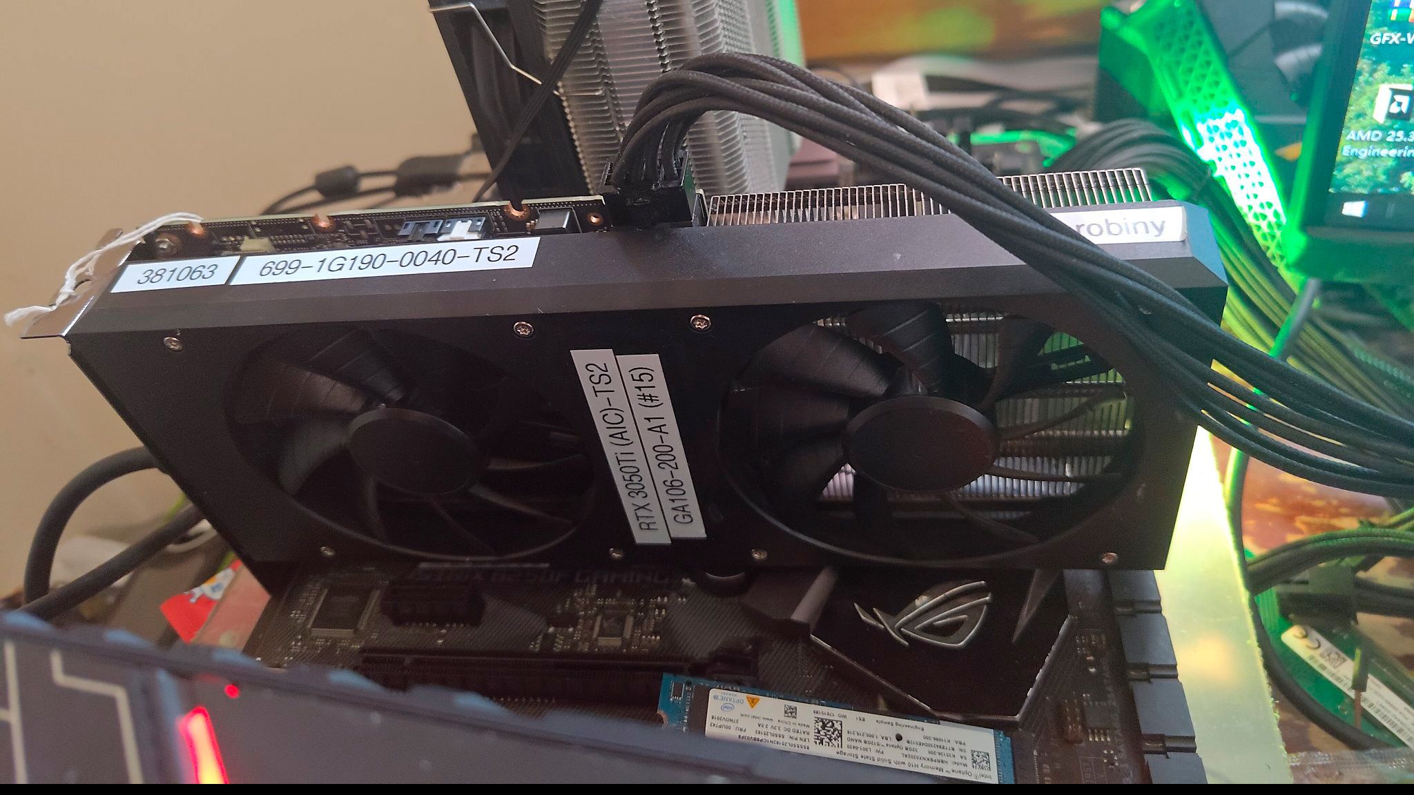 Nvidia RTX 3050 Ti Desktop Prototype Surfaces in Leaked Photos