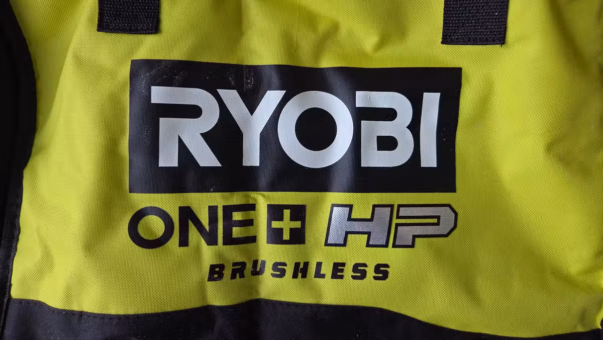 Ryobi tool bags are designed around ONE+ battery and tool dimensions