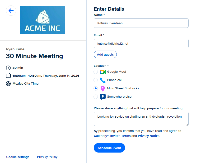 Acuity's appointment management includes payment processing and client tracking