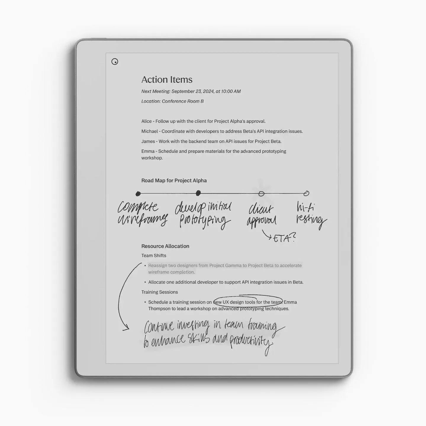 The Remarkable Paper Pure offers distraction-free digital note-taking